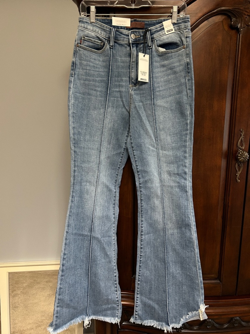 Judy Blue Light Blue High-Rise Flare Jeans